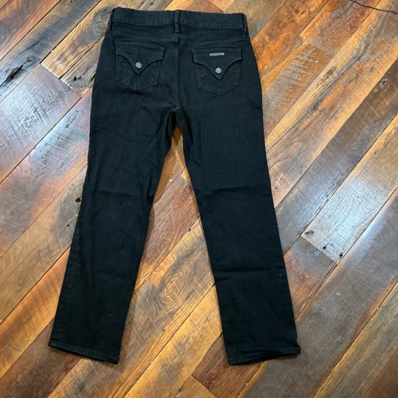 HUDSON Beth Black Baby Bootcut Jeans Women’s Size 12 - Picture 4 of 6